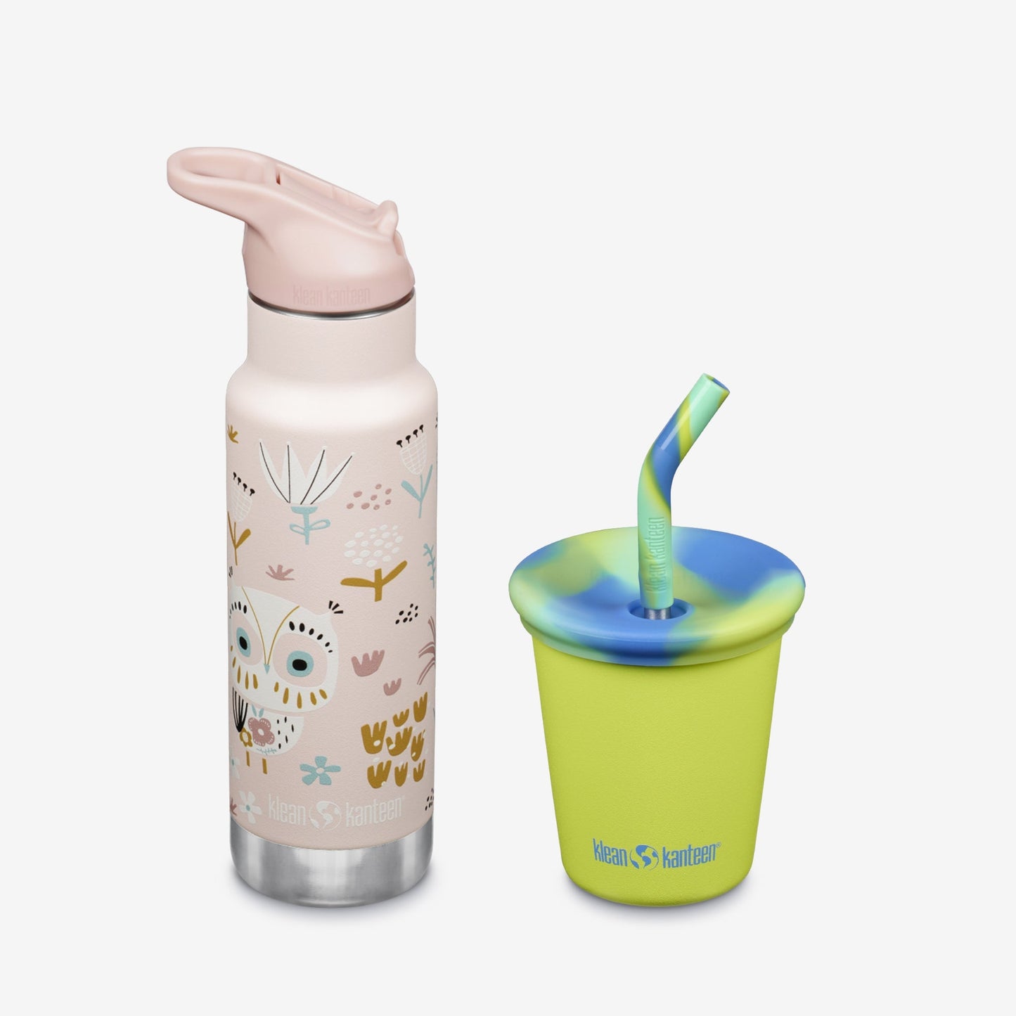 Kid's Sippy Cup and Water Bottle Set
